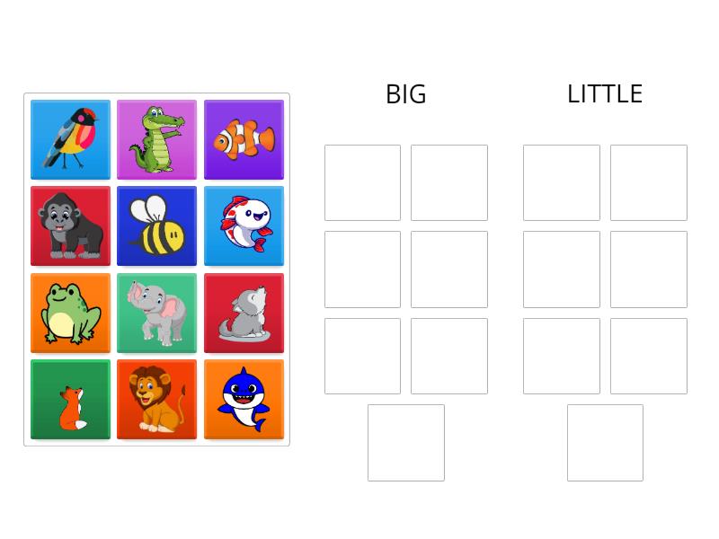 Big vs little - Group sort