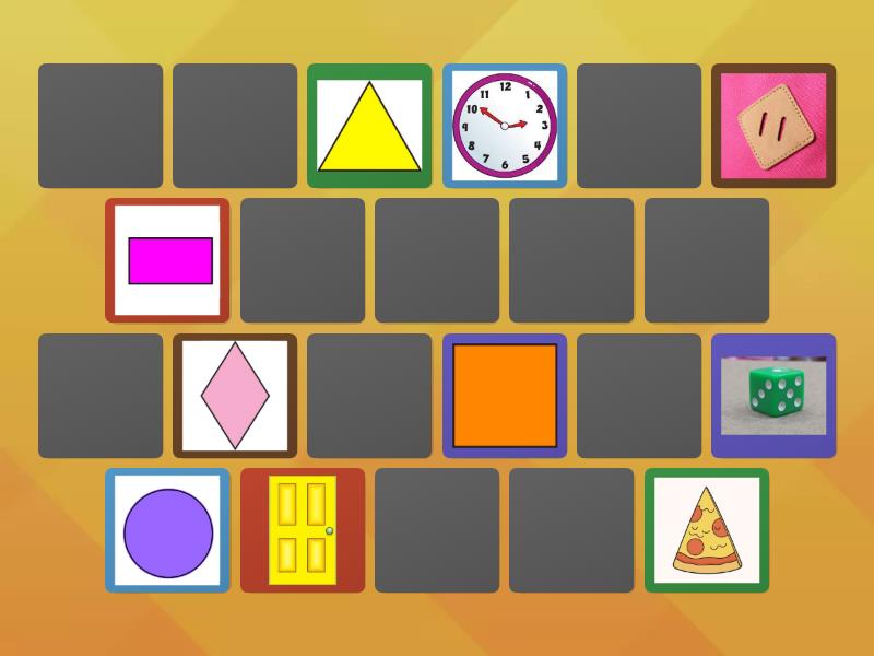 FIGURAS GEOMETRICAS - Matching pairs