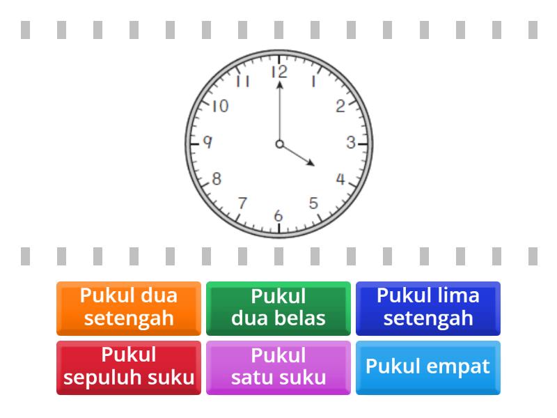 Tahun 1: Unit 5 - TP3 Menyebut Dan Menulis Waktu Dalam Jam Dan Pecahan ...