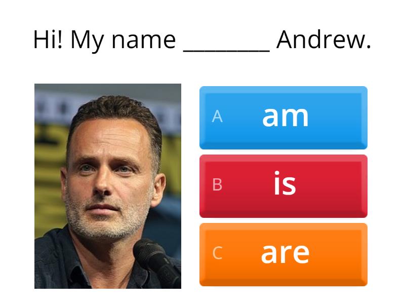 am/is/are - Quiz