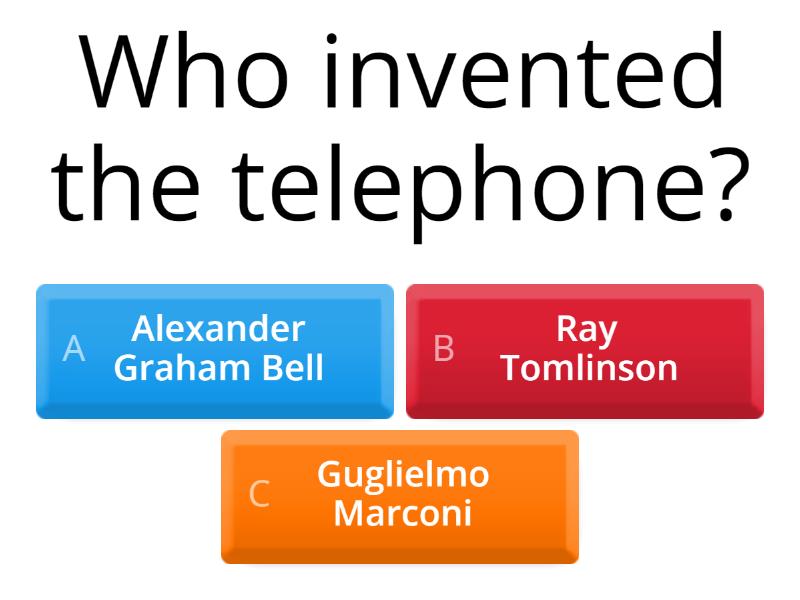 Inventors And Inventions - Quiz