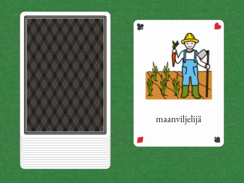 Ammatit - Speaking cards