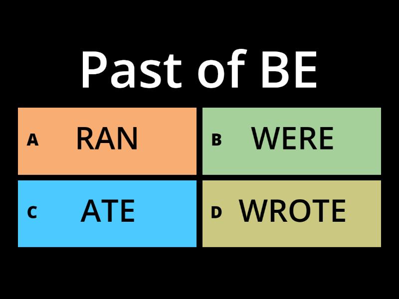 Irregular Verbs - Past Simple TWINS 1 - Quiz