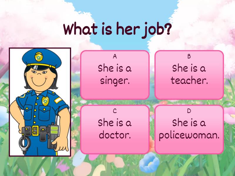 jobs game - Quiz