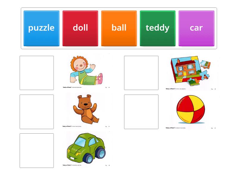 Family and Friends 1, unit 2 lesson 1 - Match up