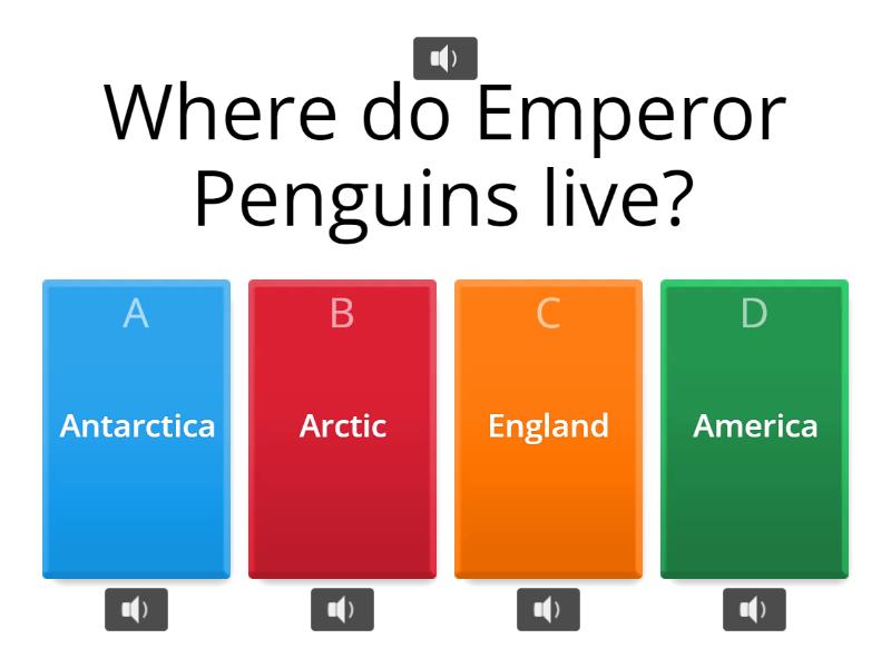 Emperor Penguins - Quiz