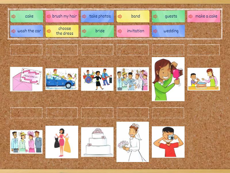Family and friends 2 unit 12 - Une las parejas