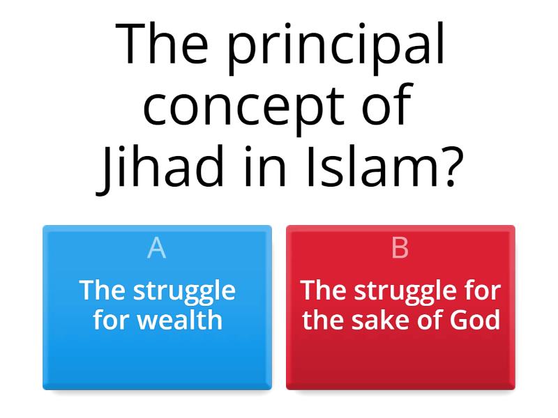 Jihad In Islam - Quiz