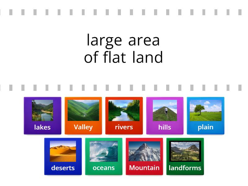 Large Area Of Flat Land With Few Trees Is Called