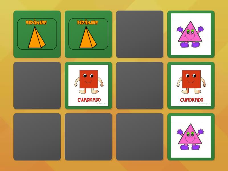 figuras para niños de primaria - Matching pairs