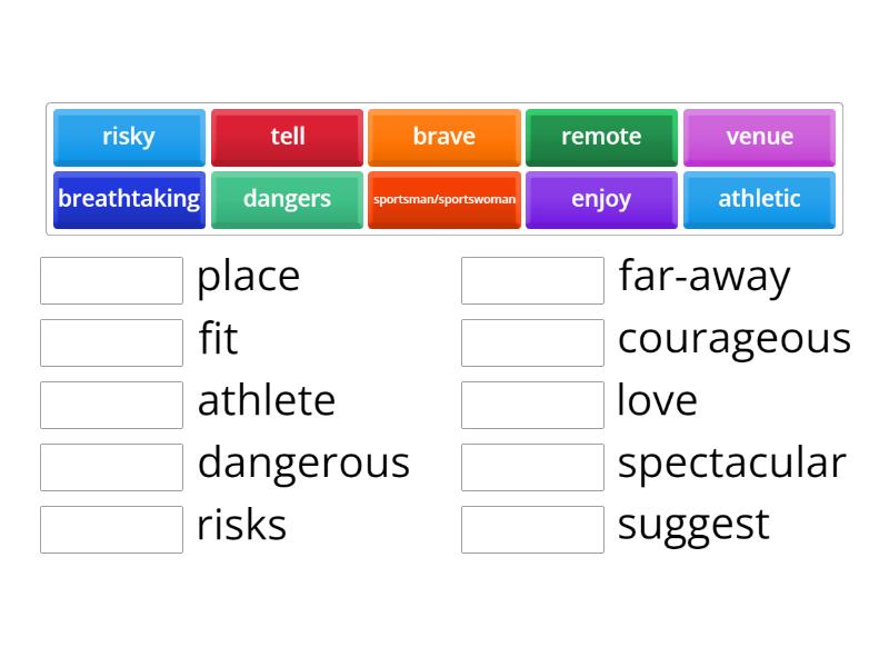 Solutions Pre-intermediate 2C Synonyms - Match Up