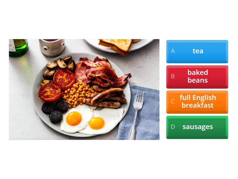 English breakfast - Quiz