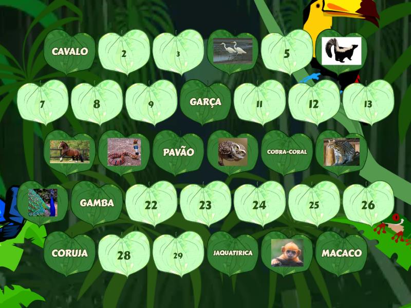 JOGO DA MEMÓRIA DOS ANIMAIS - Combine os pares