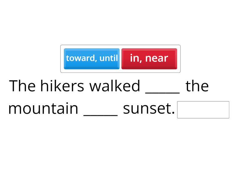 2nd Trimester 5th Grade evaluation Complete the sentence