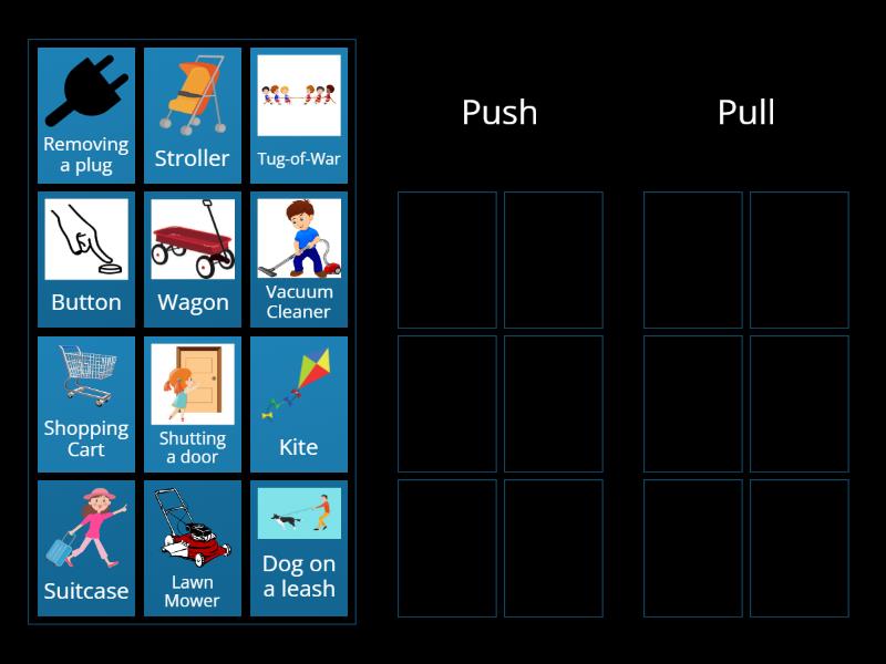 Is It a Push or a Pull? - Group sort