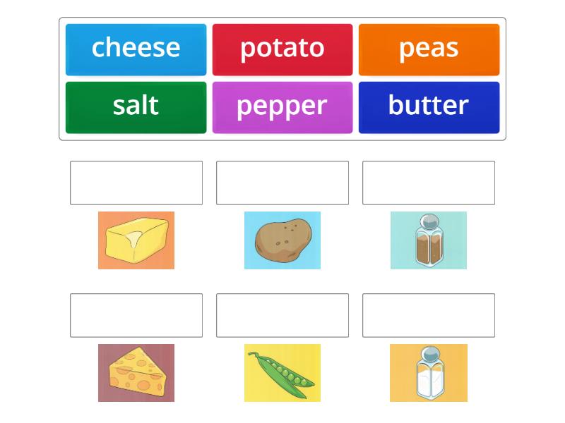 FF3 Unit 8 Food 2 - Match up