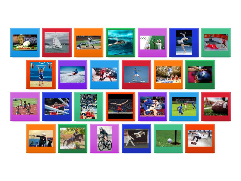 Sports flip cards Flip tiles