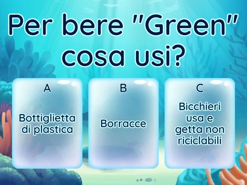 Ob Agenda La Vita Sott Acqua Quiz