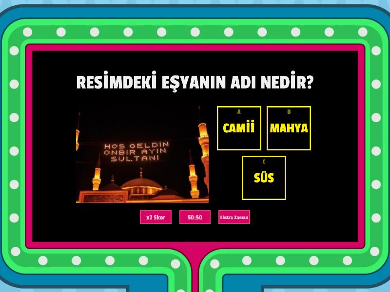 RAMAZAN - Gameshow Quiz