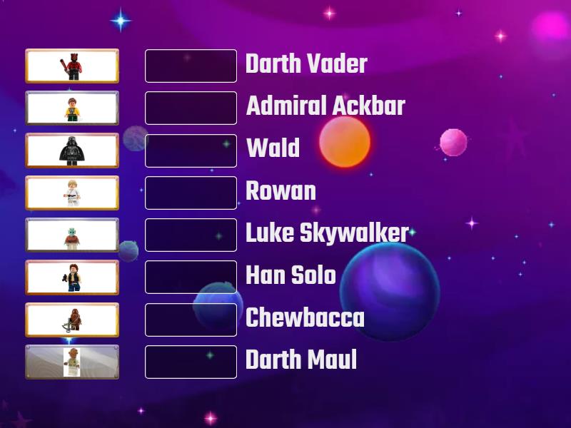 Lego Star Wars - Match up