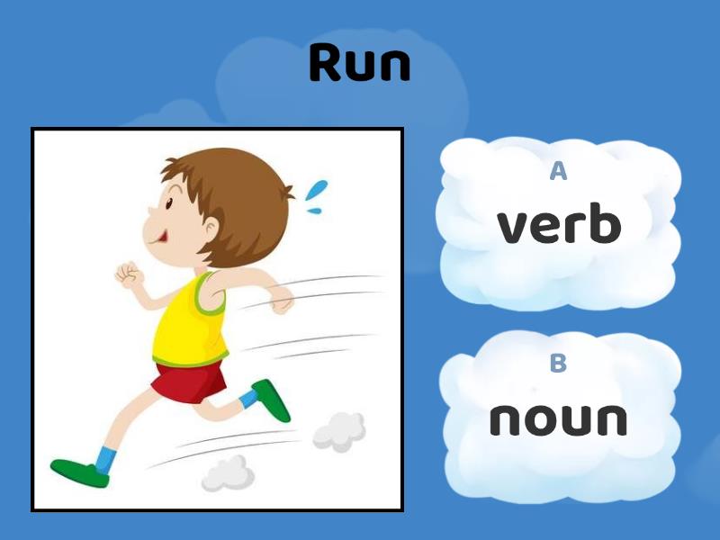 Verb And Noun - Quiz