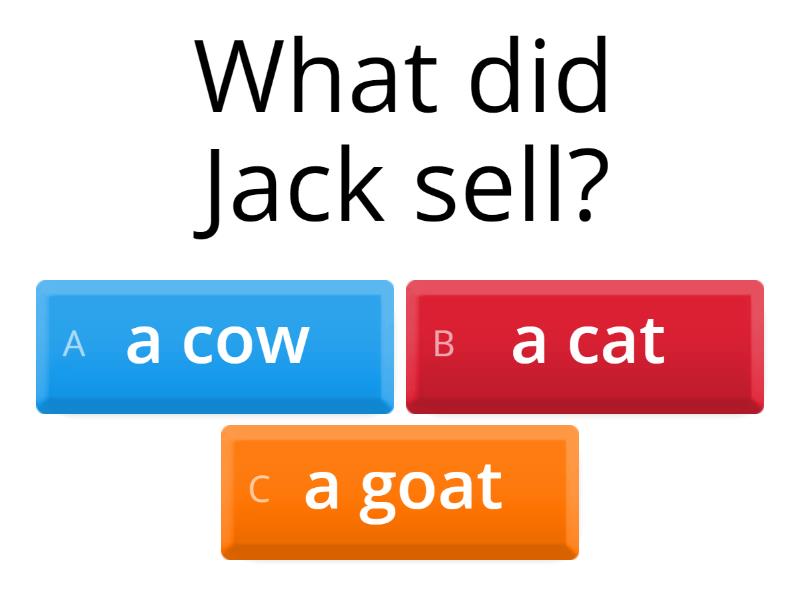 Jack and the beans Quiz