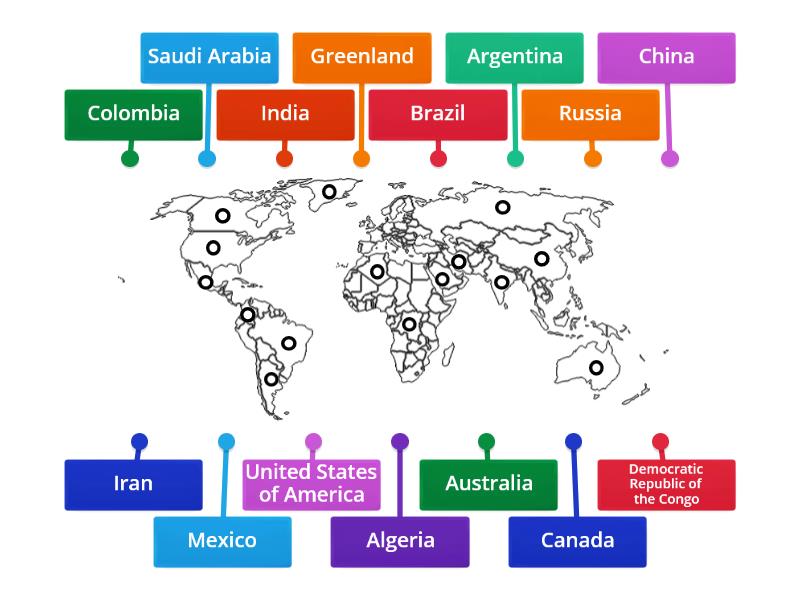 11 General - Unit 5 - Lessons 5 - 6 - Geography Of The World - Labelled ...