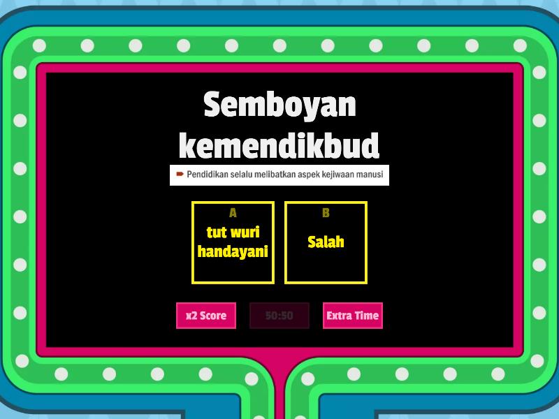 ASAS PENDIDIKAN - Gameshow Quiz