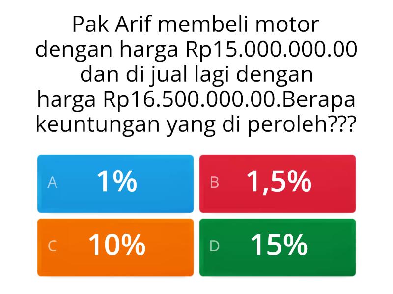 Pilihlah Jawaban Yang Paling Tepat! - Quiz