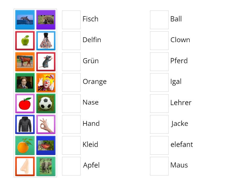 alphabet - Match up