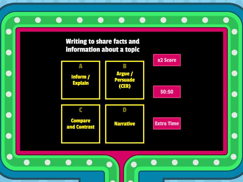 types of essays quiz