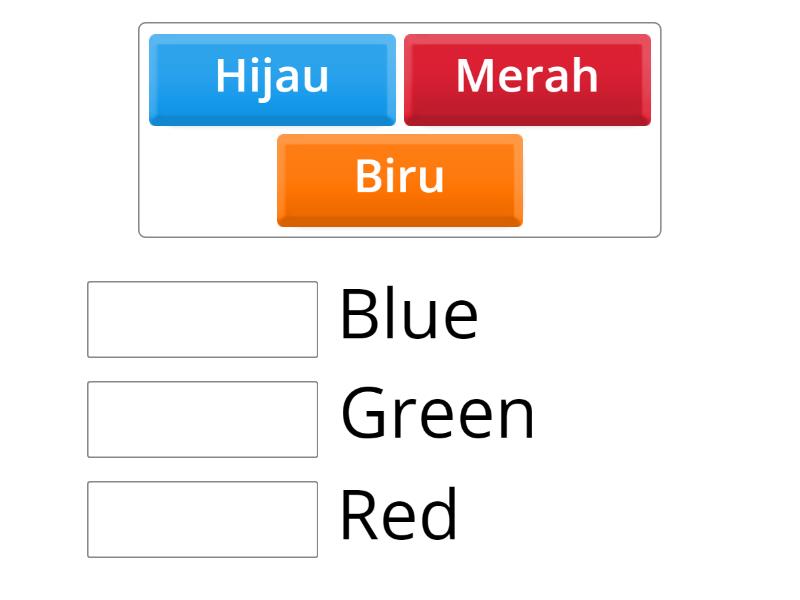 Tebak Warna - Match up