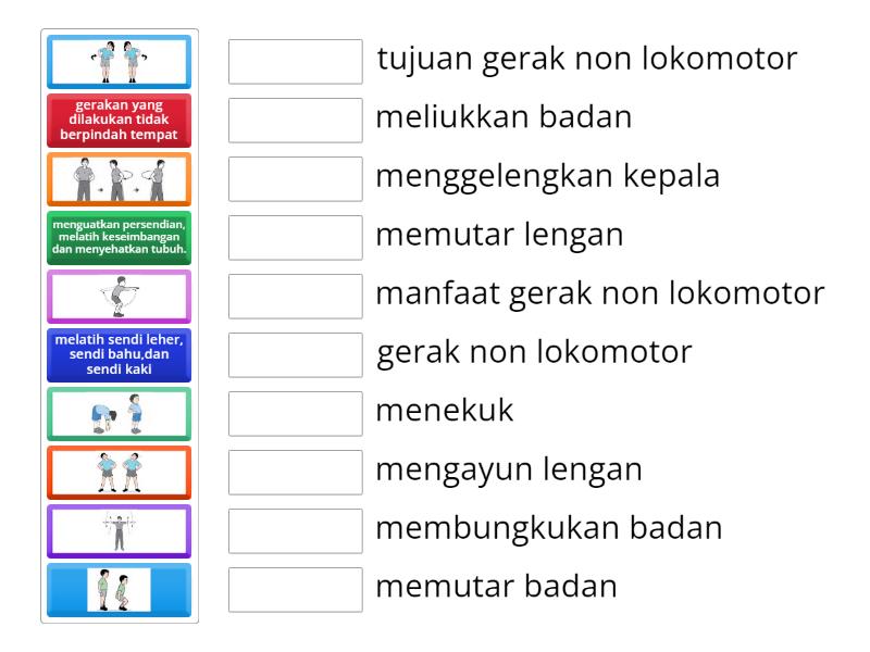 Gerak Non Lokomotor - Match Up