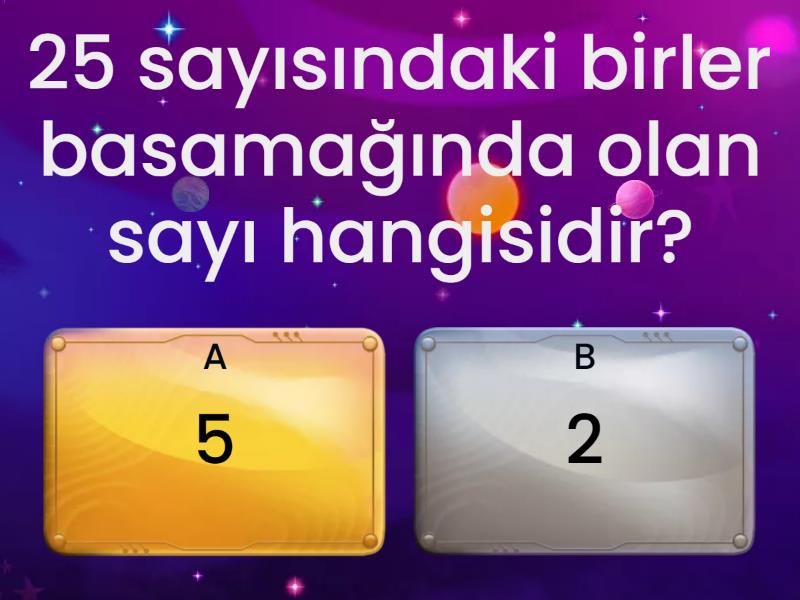 9/B BASAMAK KAVRAMI - Quiz