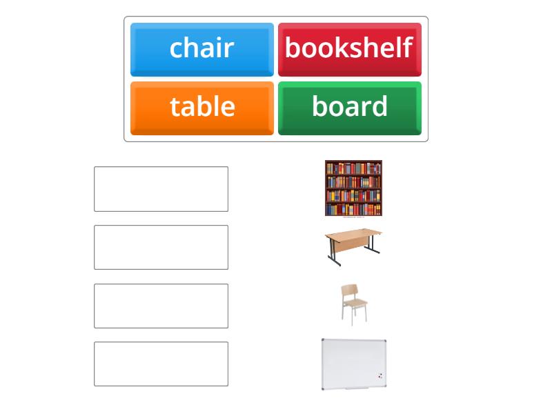 beehive starter U1 L3 classroom items - Match up