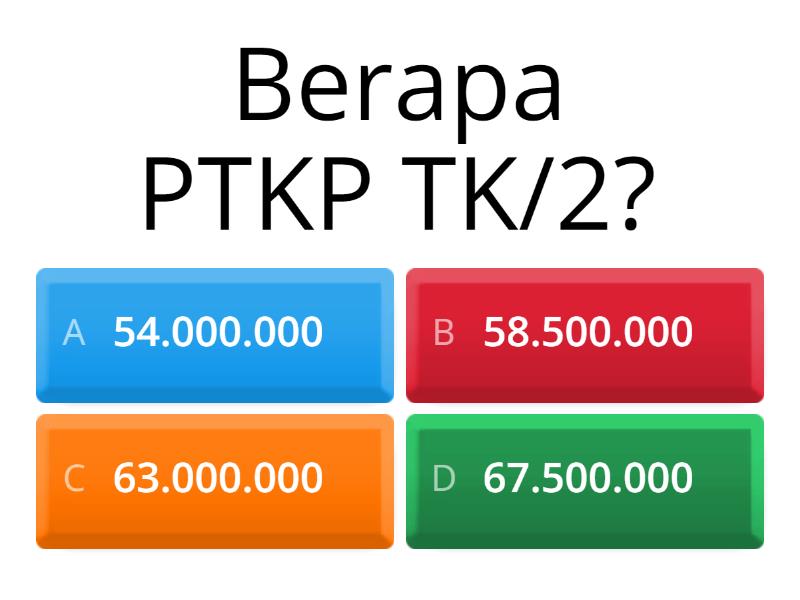 Soal Pajak - Quiz