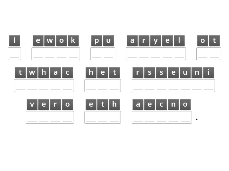 Inventions-Clocks T2 - Anagram