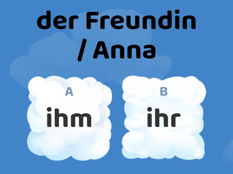 BF 28_Personalpronomen Im Dativ - Quiz