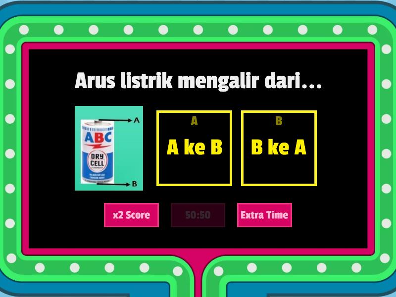 Arus Dan Hantaran Listrik - Gameshow Quiz