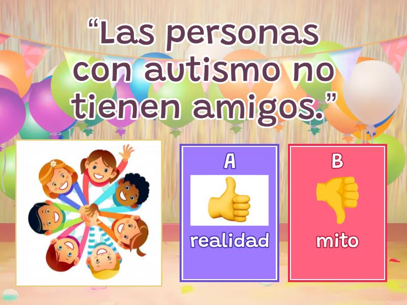 Mito Vs Realidad - Quiz