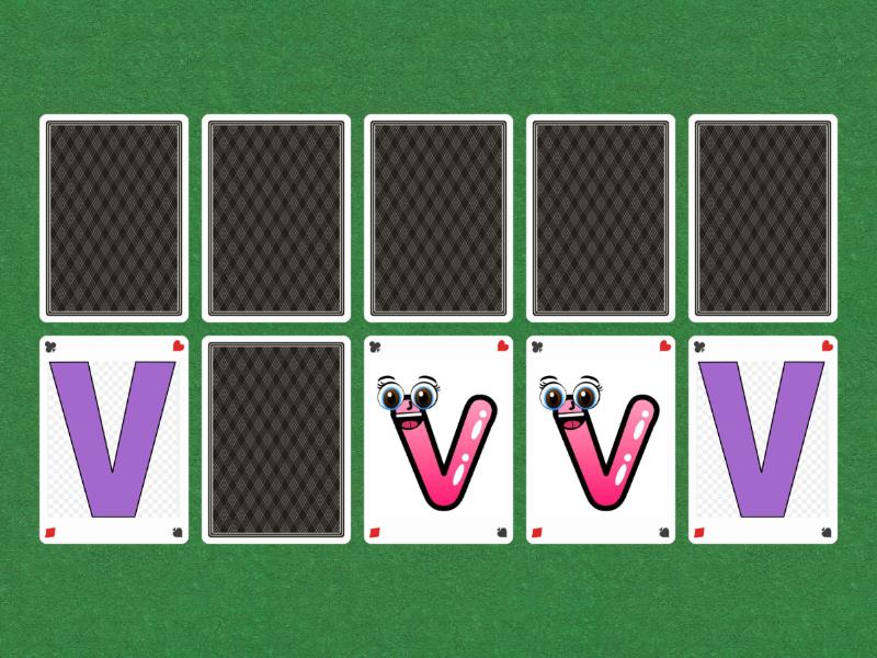 Phonic V - Matching pairs