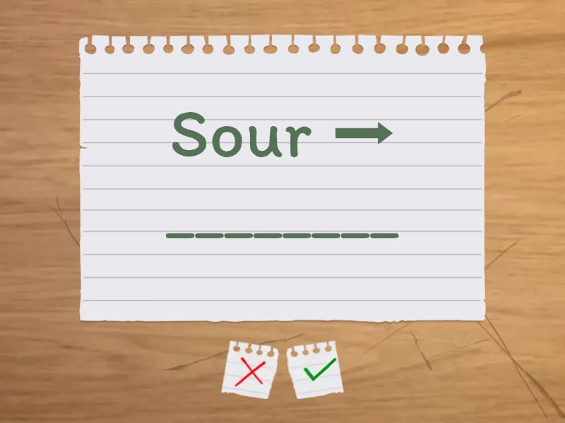 Food comparatives - Flash cards