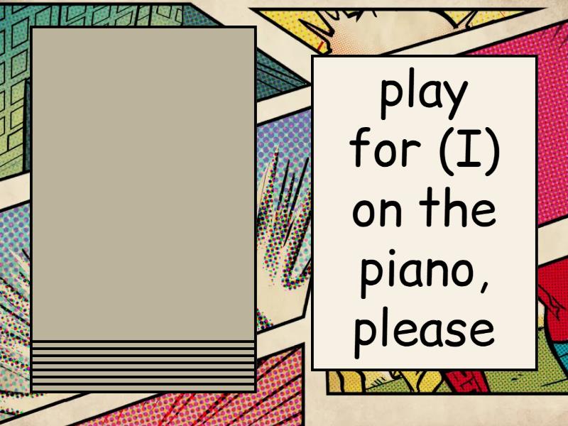 him/her/us/me/them... - Speaking cards