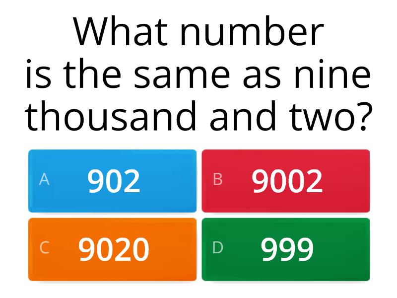 Place Value Ms. Doyle - Quiz