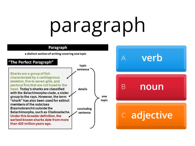 Verb Noun Or Adjective? - Quiz