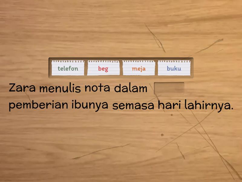 Isikan Tempat Kosong Dengan Kata Nama Am Yang Sesuai Missing Word