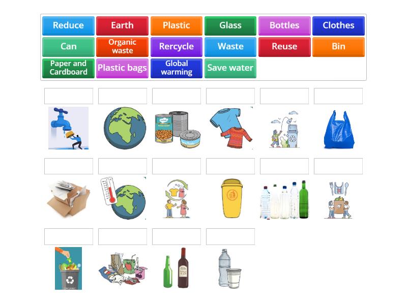 Reduce, Reuse and Recycle - Match up