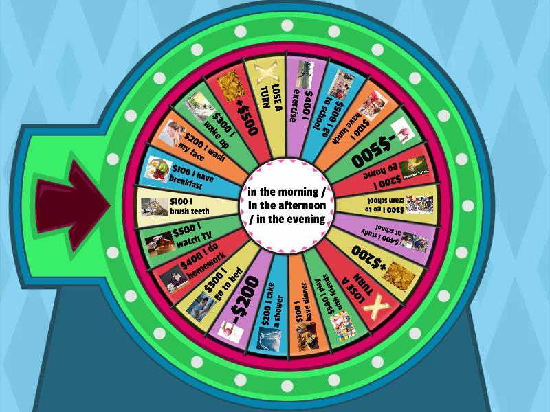 Daily Routine - Random wheel