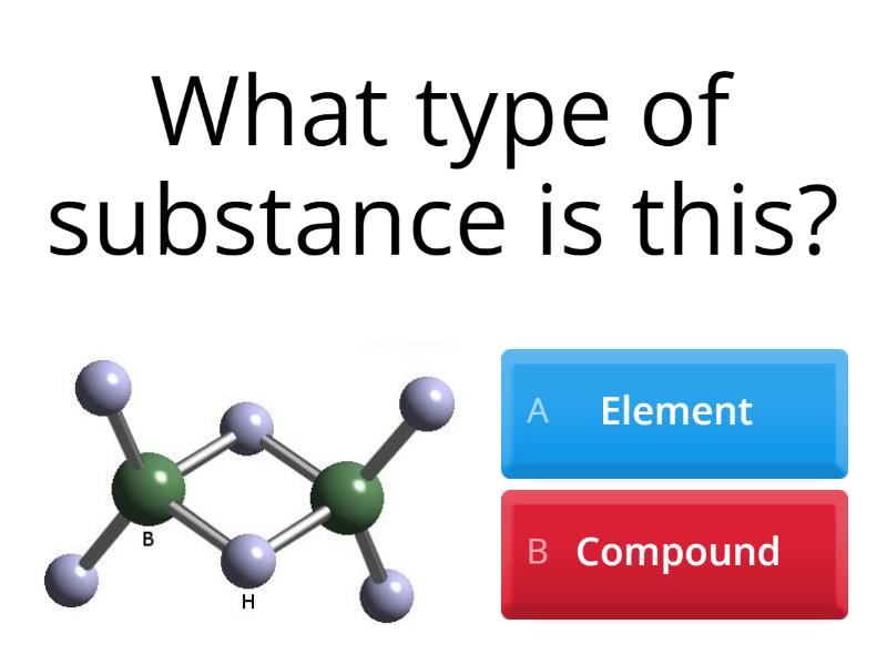 Atom Molecule Element Compound Mixture Quiz