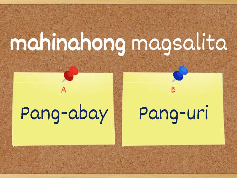 Pang-abay O Pang-uri - Quiz